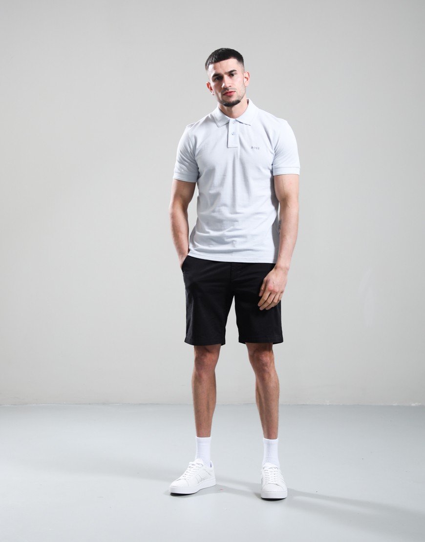 BOSS Prime Polo Shirt Light Pastel Grey