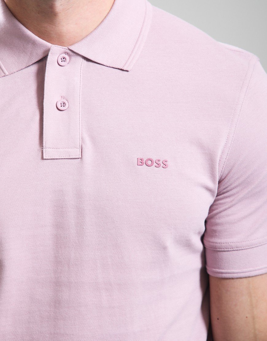 BOSS Prime Polo Shirt Light Pastel Purple