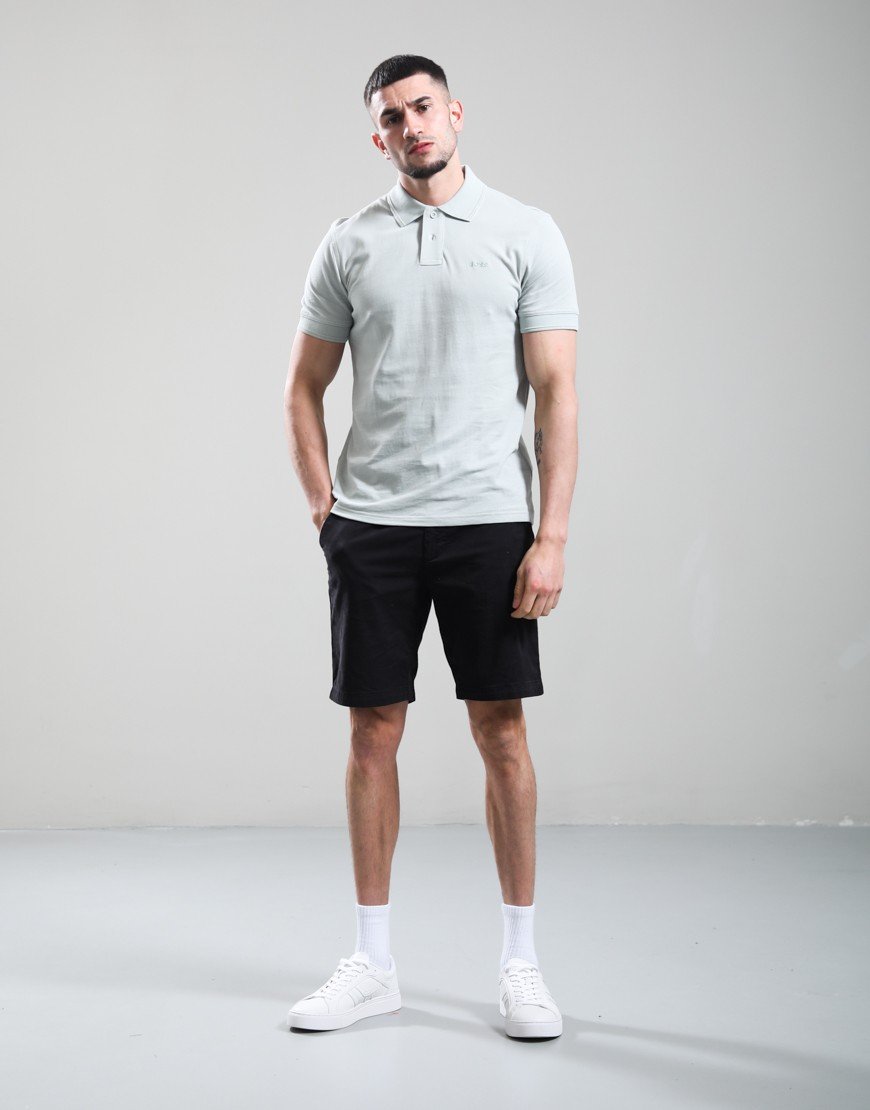 BOSS Prime Polo Shirt Silver