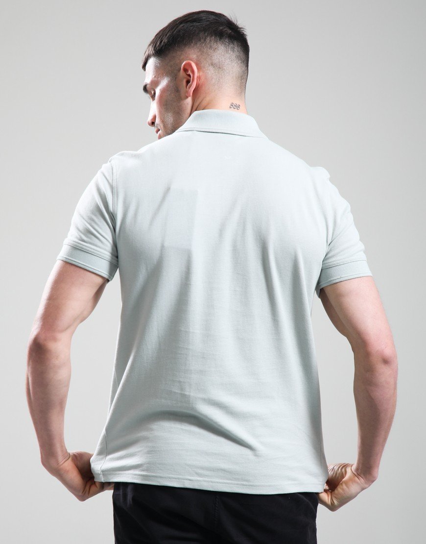 BOSS Prime Polo Shirt Silver