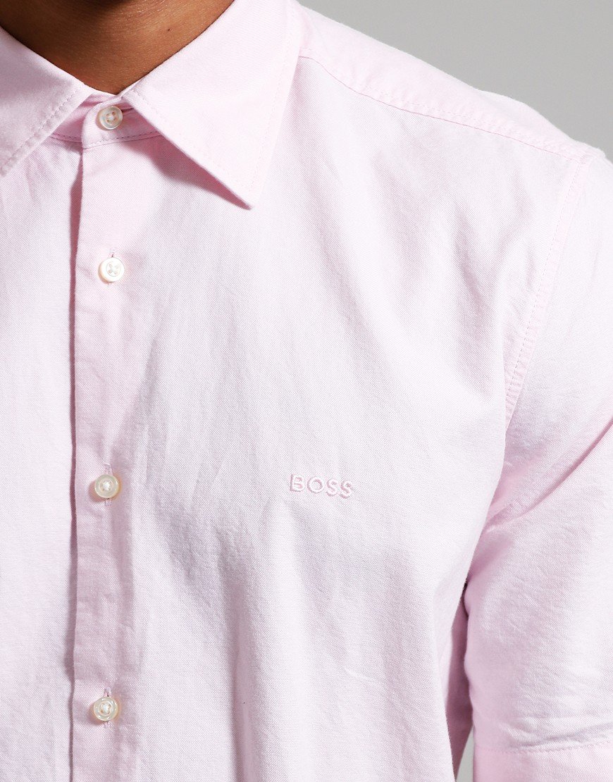 BOSS Rash_2_M Shirt Light Pastel Pink