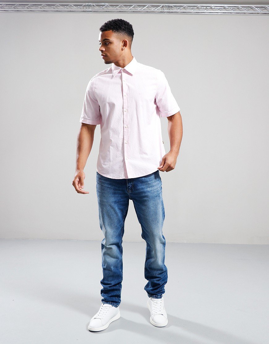 BOSS Rash_2_M Shirt Light Pastel Pink