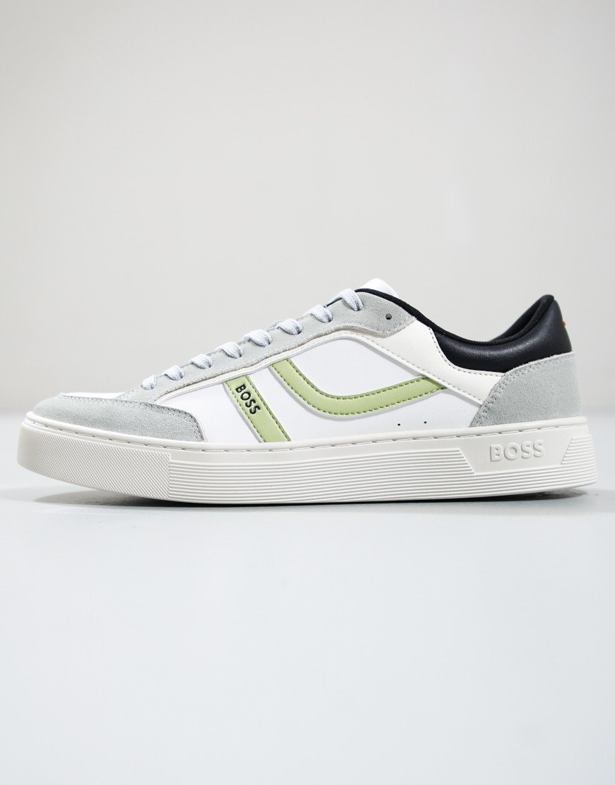 BOSS Rhys_Tenn_pumi Trainers Open Grey