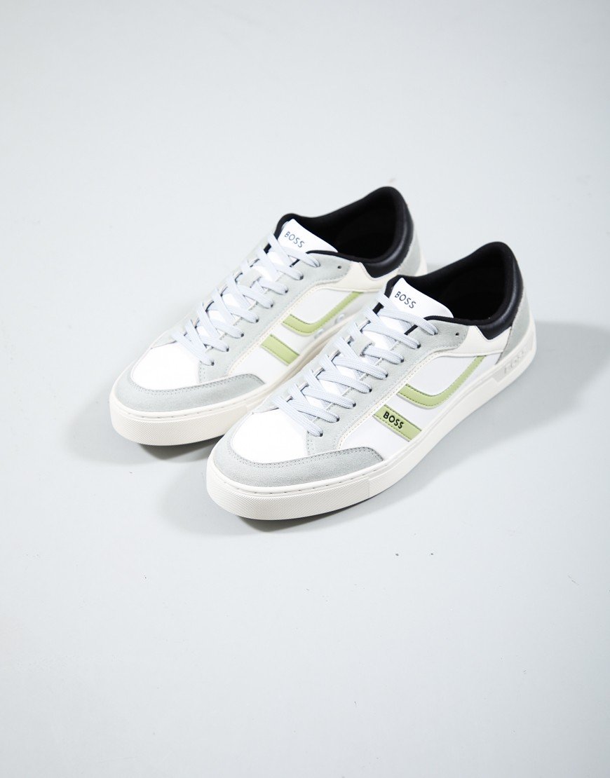 BOSS Rhys_Tenn_pumi Trainers Open Grey