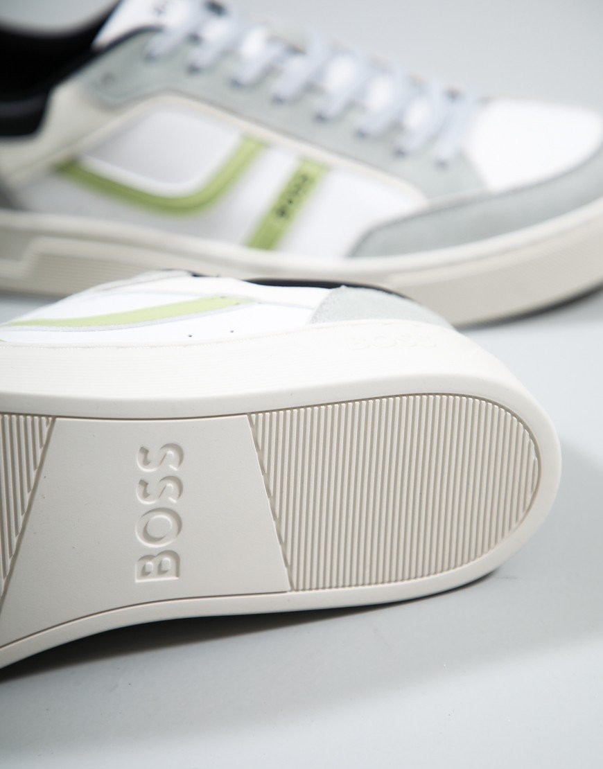 BOSS Rhys_Tenn_pumi Trainers Open Grey