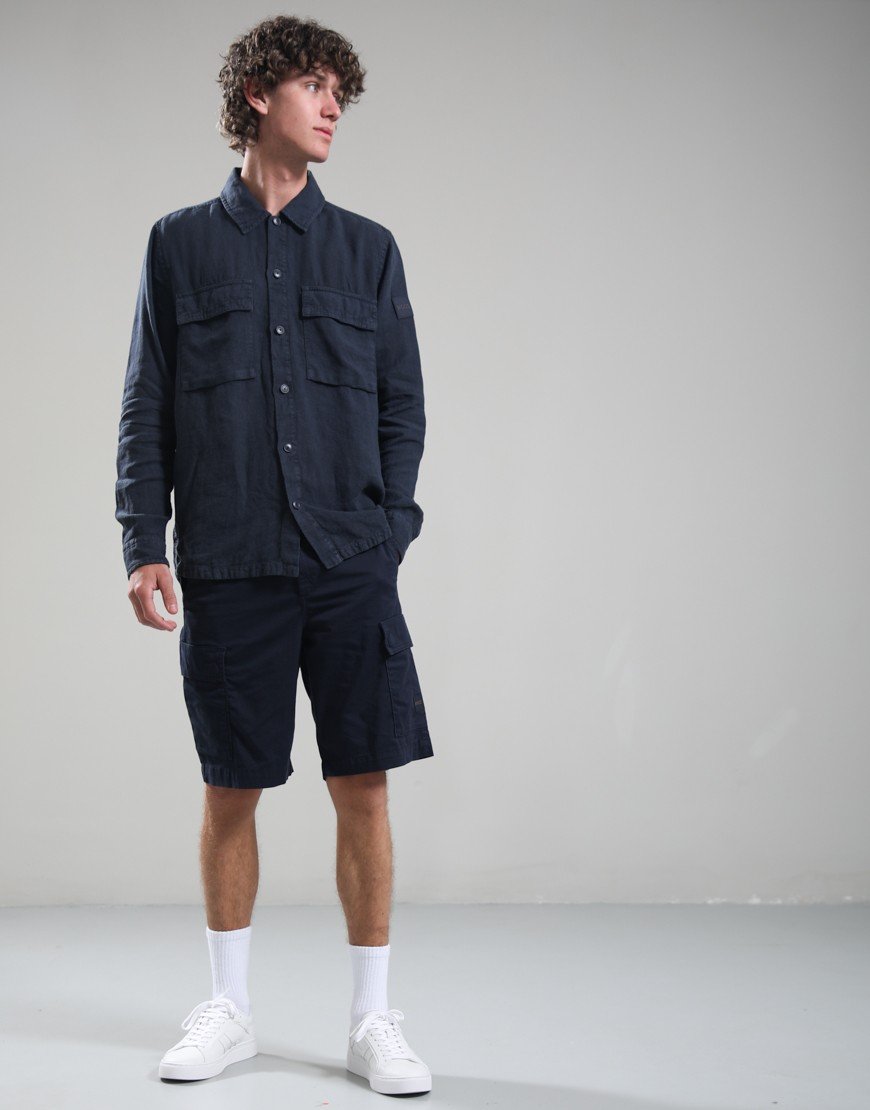 BOSS Sisla_Cargo_S1 Shorts Dark Blue