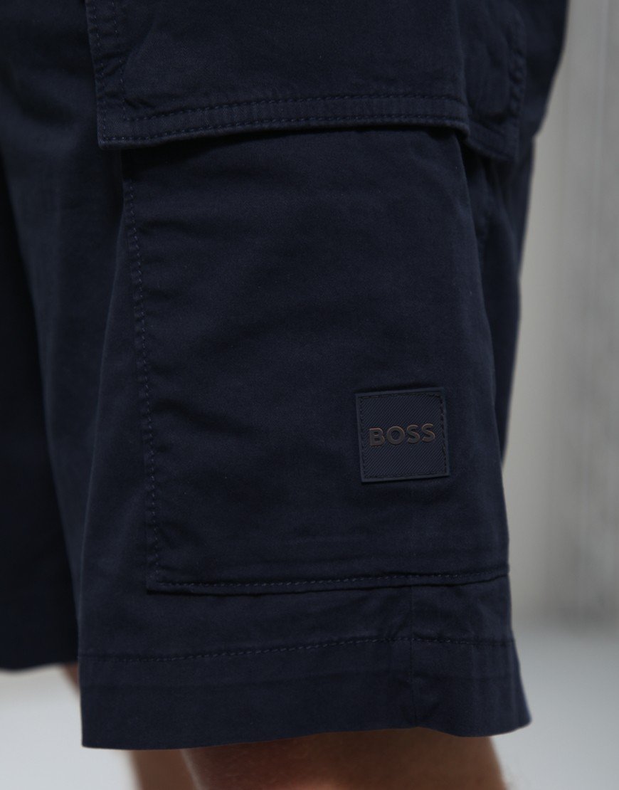 BOSS Sisla_Cargo_S1 Shorts Dark Blue