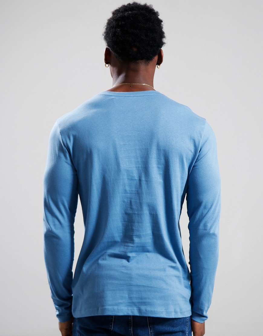 BOSS Tacks Long Sleeve T-Shirt Light Pastel Blue