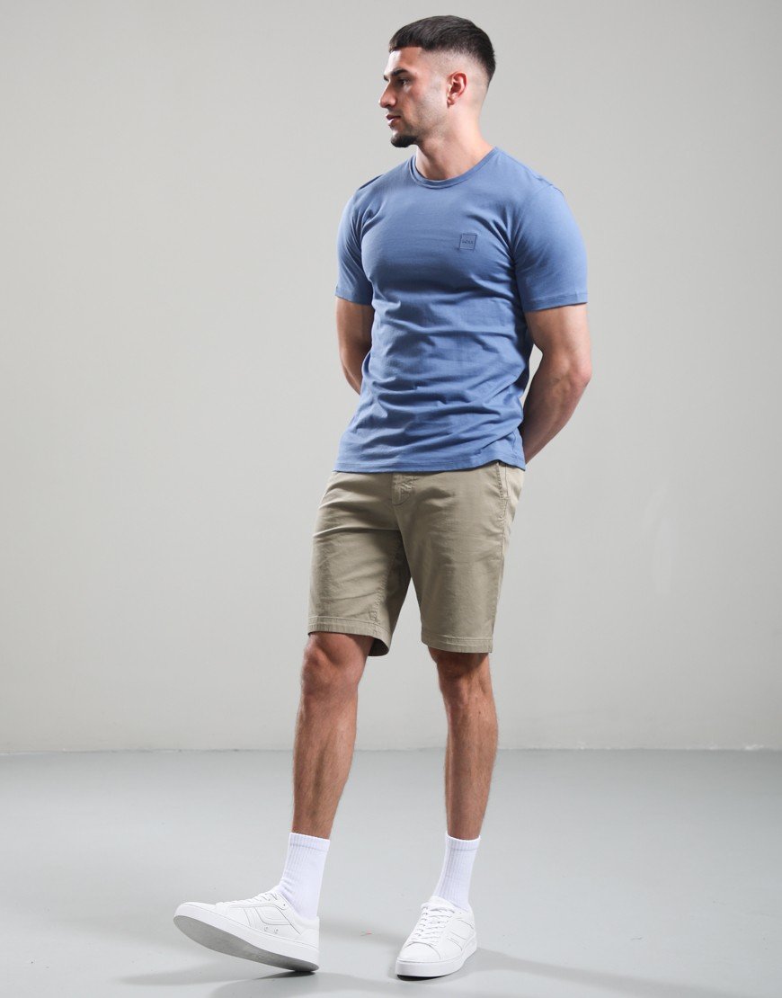 BOSS Tales T-Shirt Open Blue 489