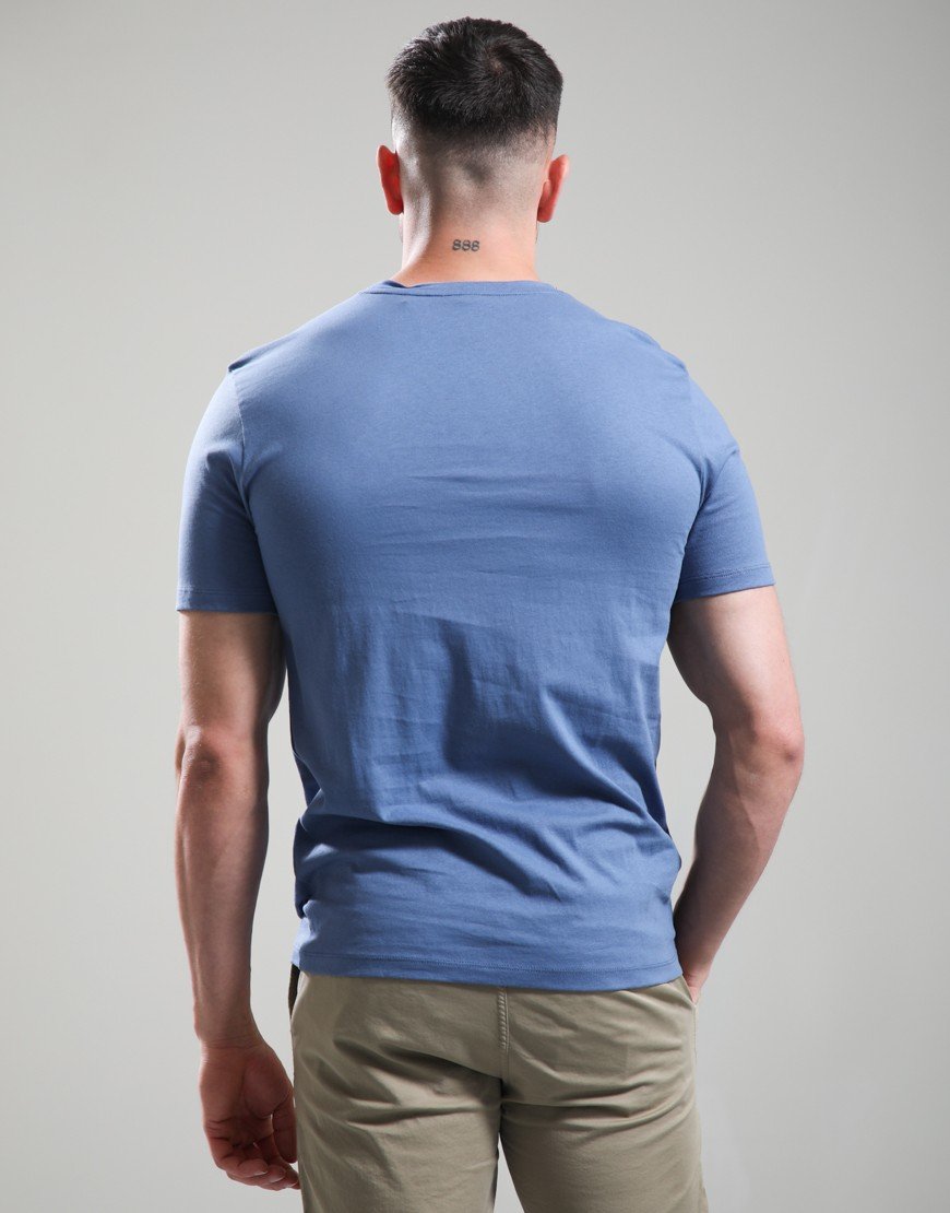 BOSS Tales T-Shirt Open Blue 489