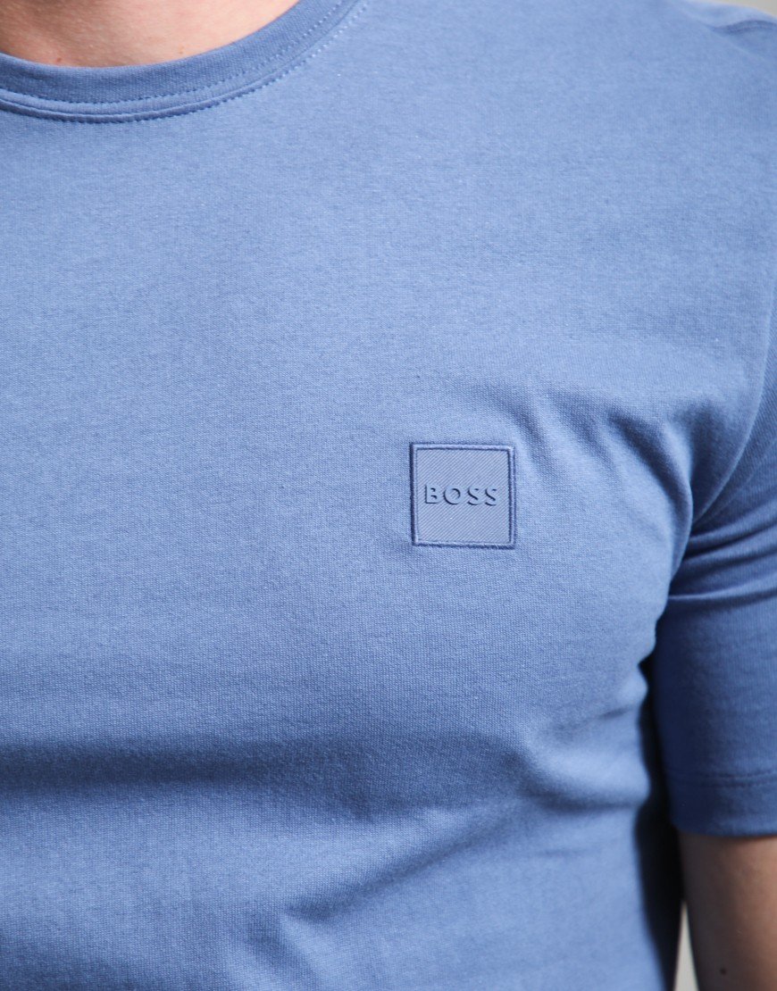 BOSS Tales T-Shirt Open Blue 489