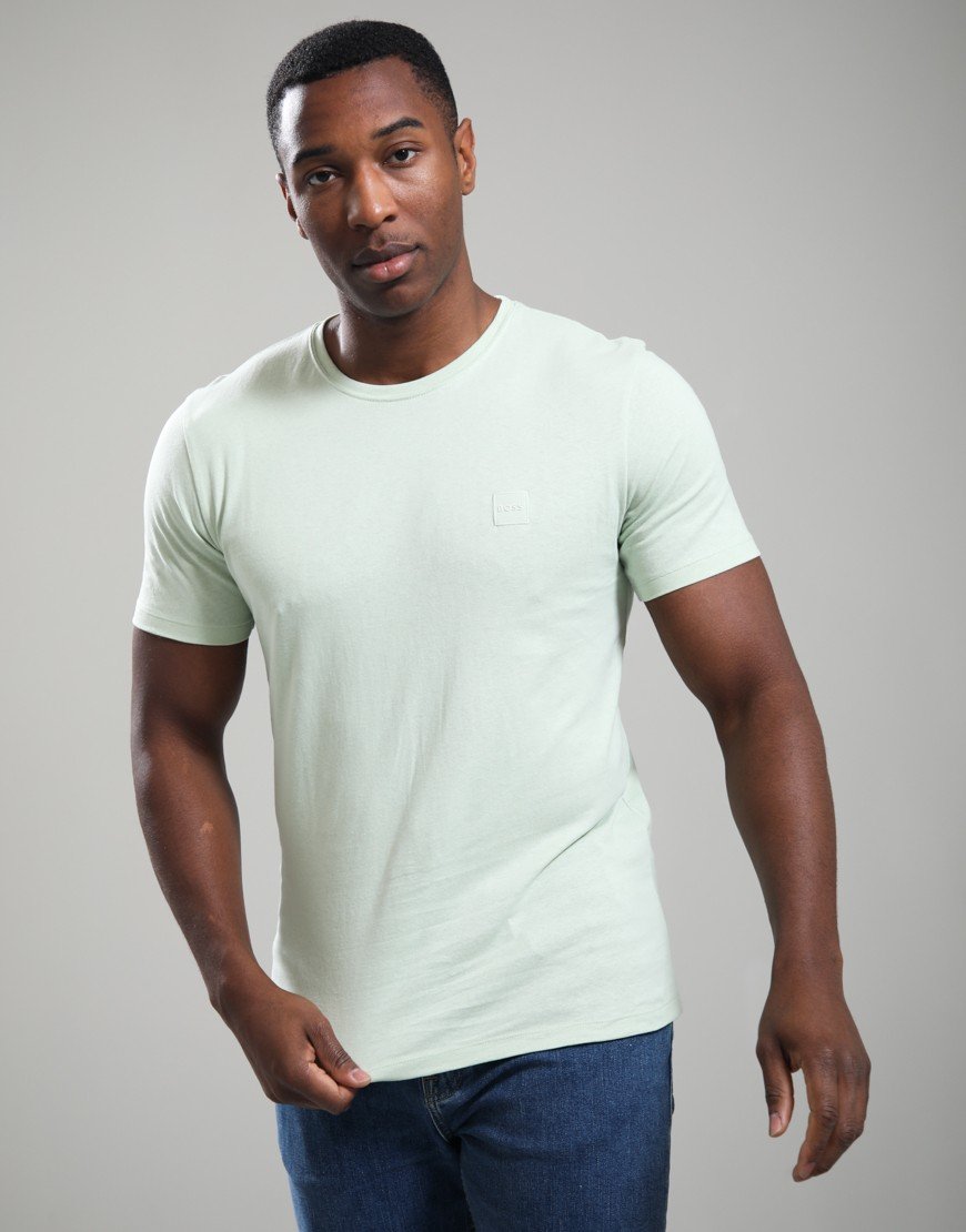 BOSS Tales T-Shirt Open Green