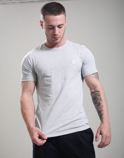 BOSS Tales T-Shirt Open Grey