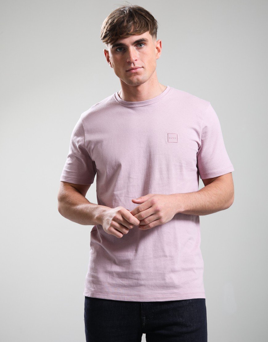 BOSS Tales T-Shirt Light Pastel Purple