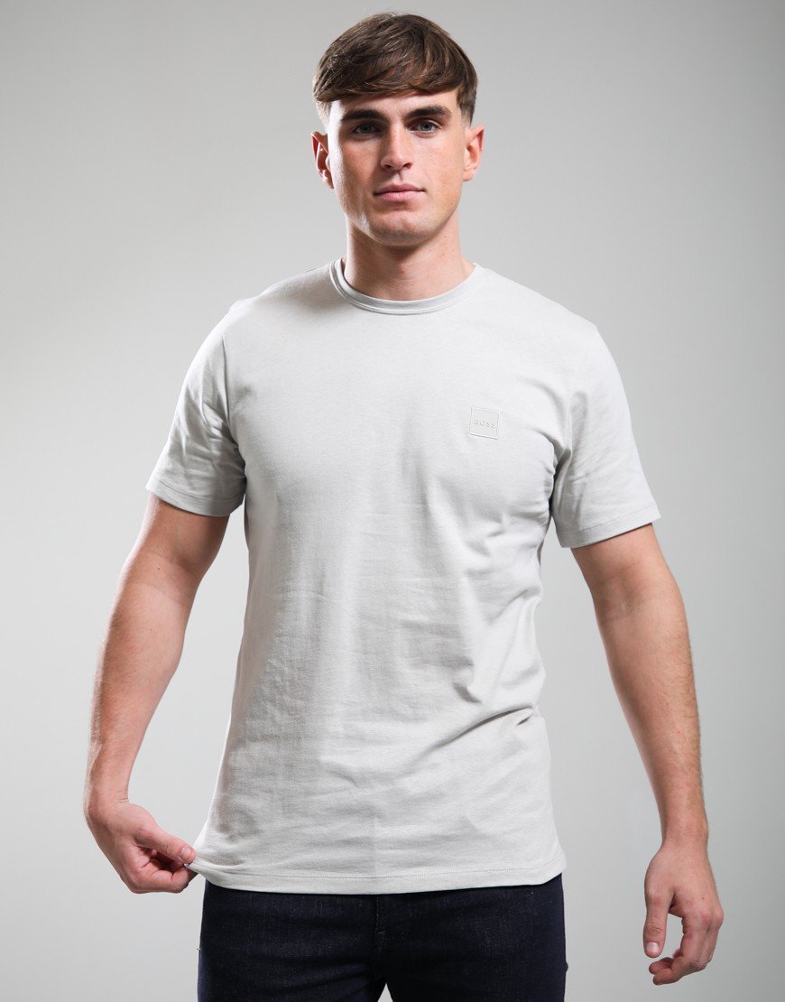BOSS Tales T-Shirt Open Grey