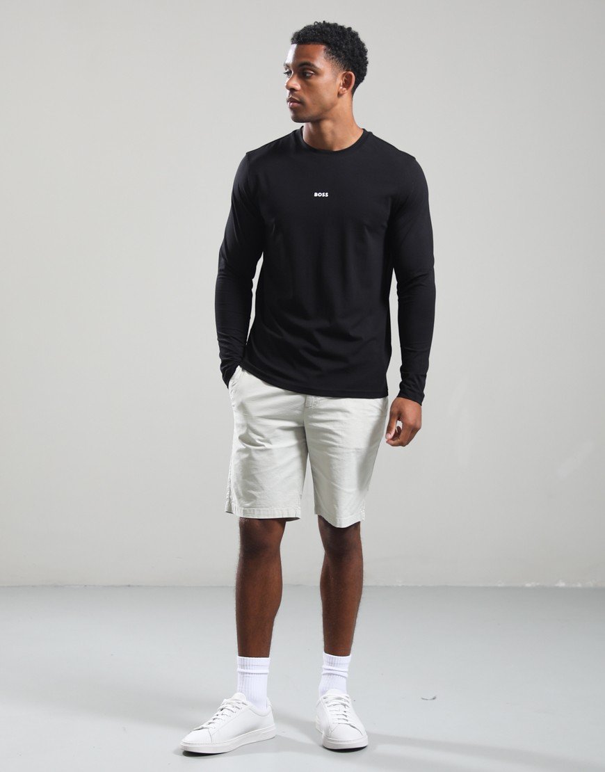 BOSS TChark Long Sleeve T-Shirt Black
