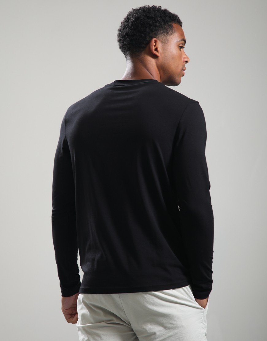 BOSS TChark Long Sleeve T-Shirt Black