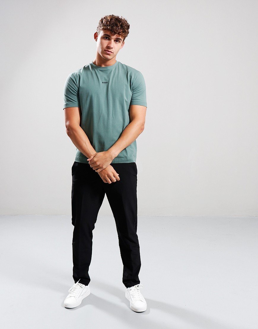 BOSS Tchup T-shirt Open Green