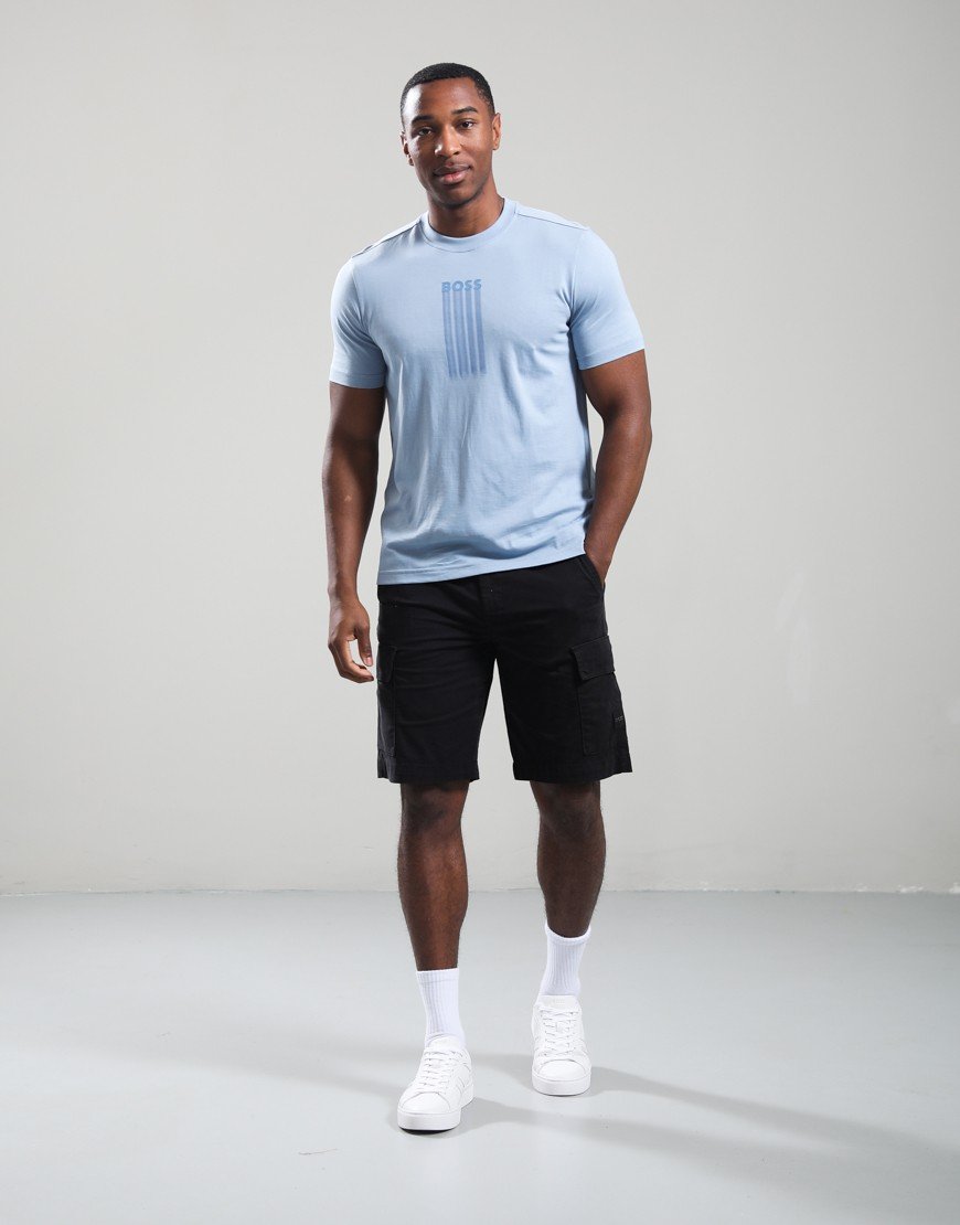 BOSS Te_Bass T-Shirt Light Pastel Blue