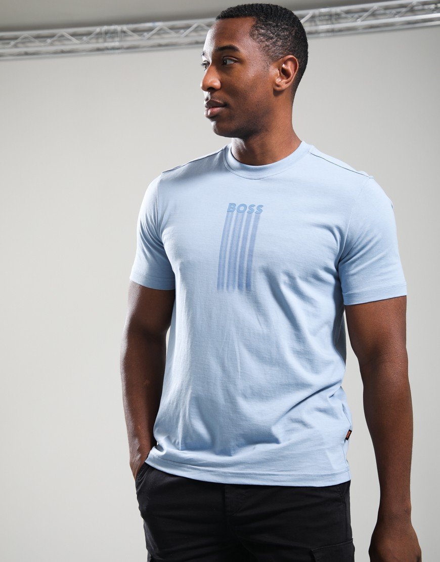BOSS Te_Bass T-Shirt Light Pastel Blue