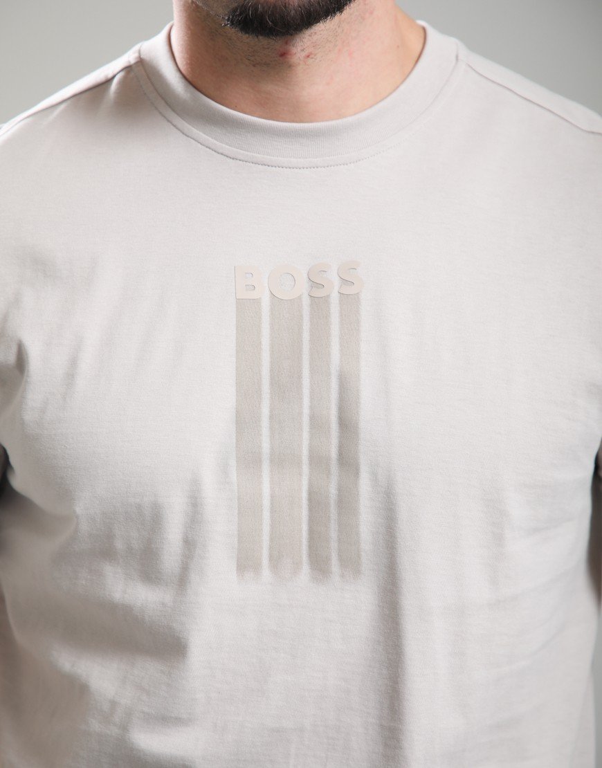 BOSS Te_Bass T-Shirt Open Grey