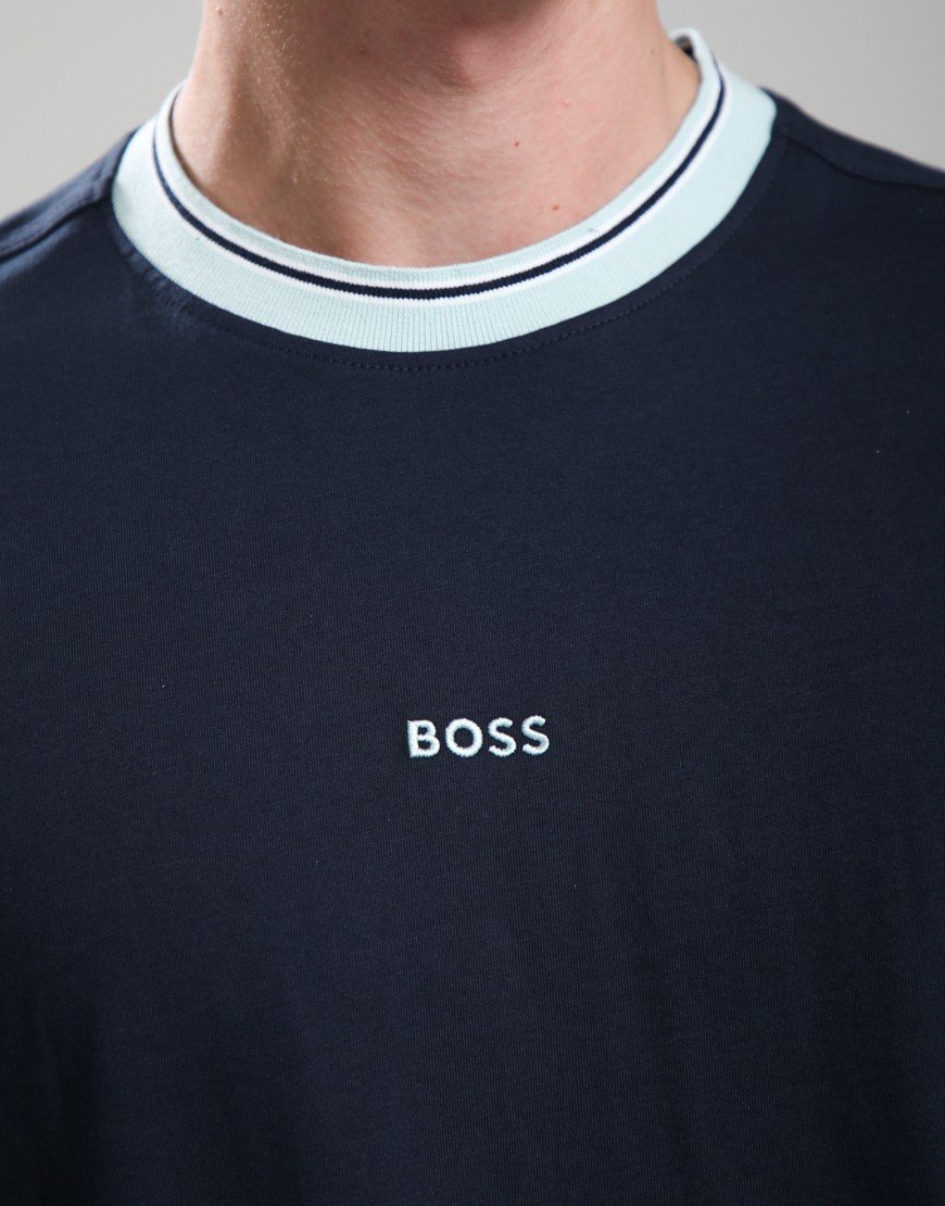 BOSS Te_Blocks T-Shirt Dark Blue