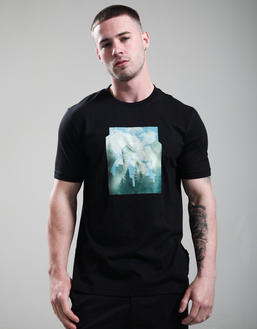 BOSS Te_Cover T-Shirt Black