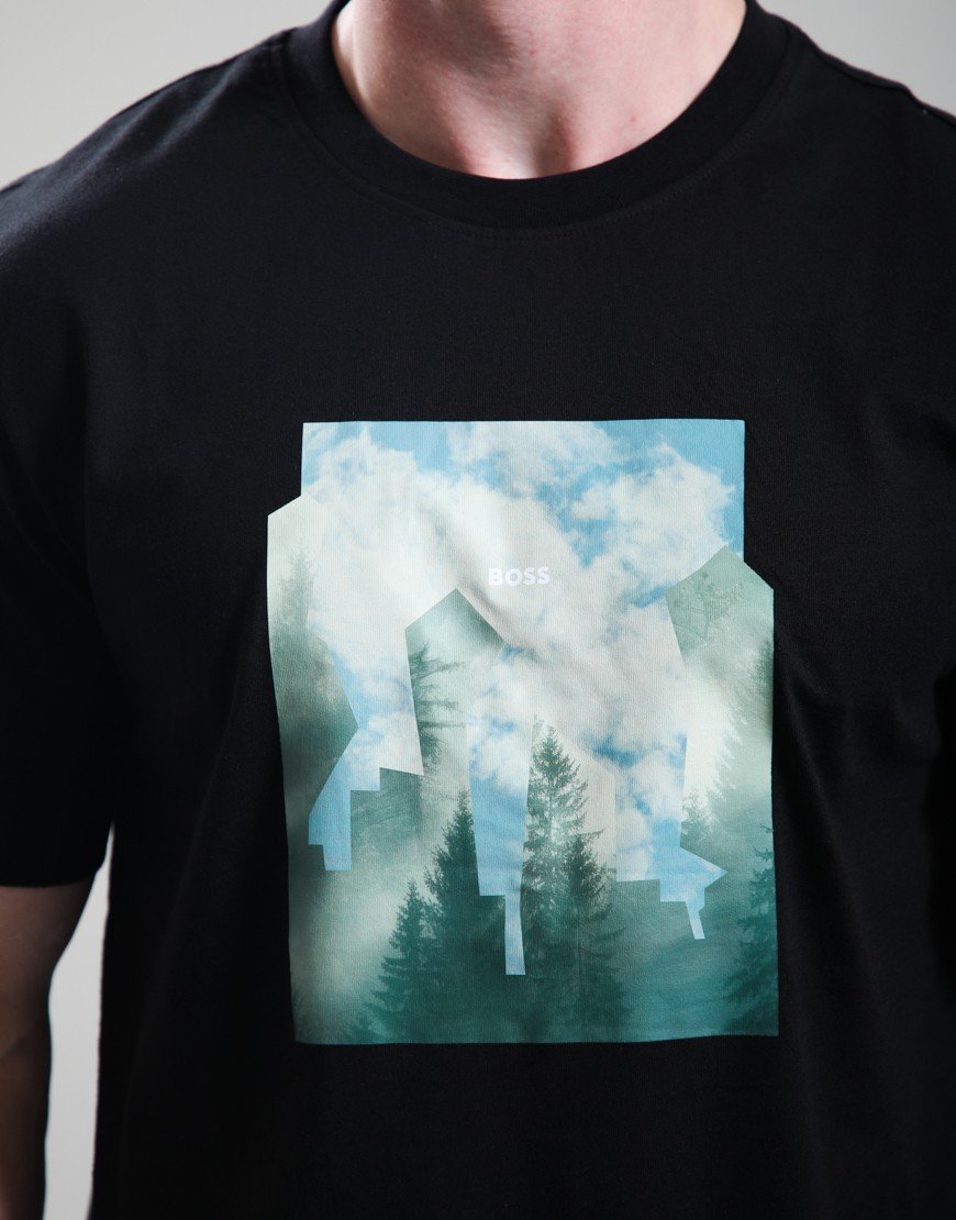 BOSS Te_Cover T-Shirt Black