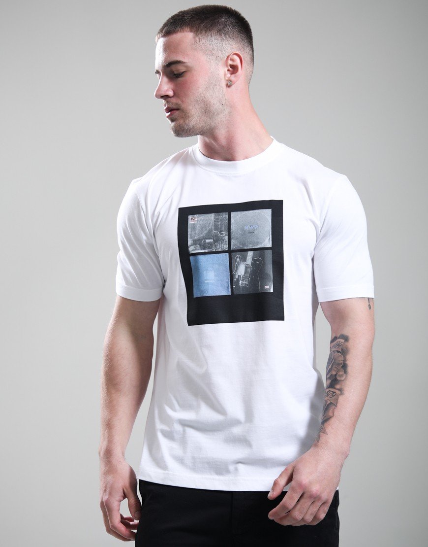 BOSS Te_Cover T-Shirt White