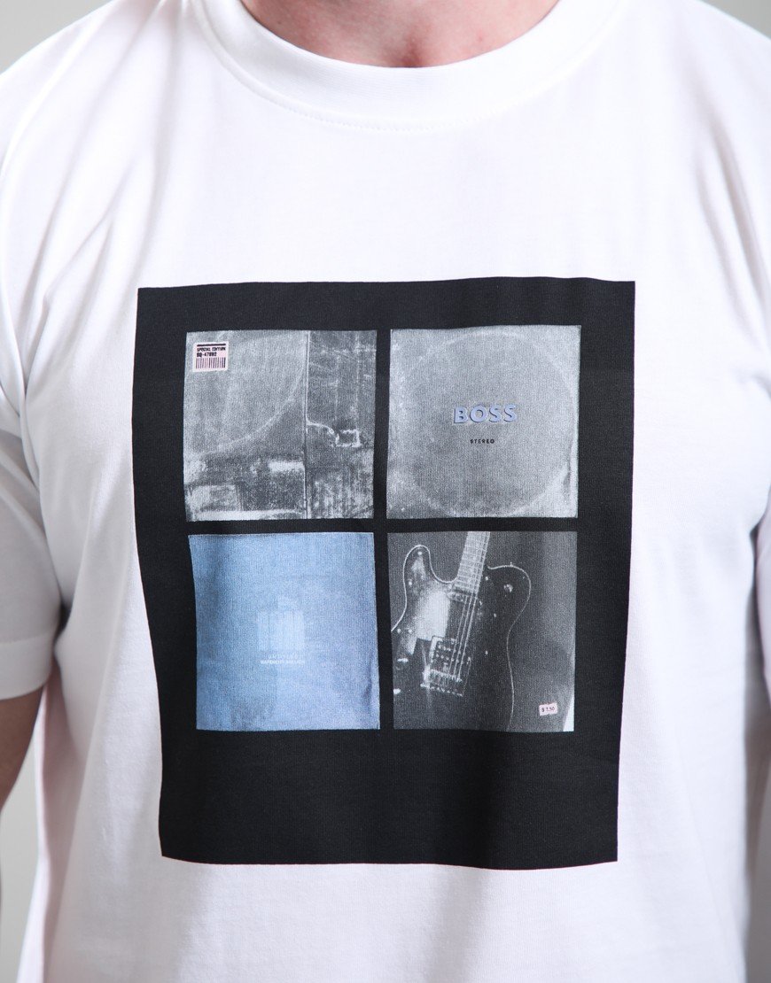 BOSS Te_Cover T-Shirt White