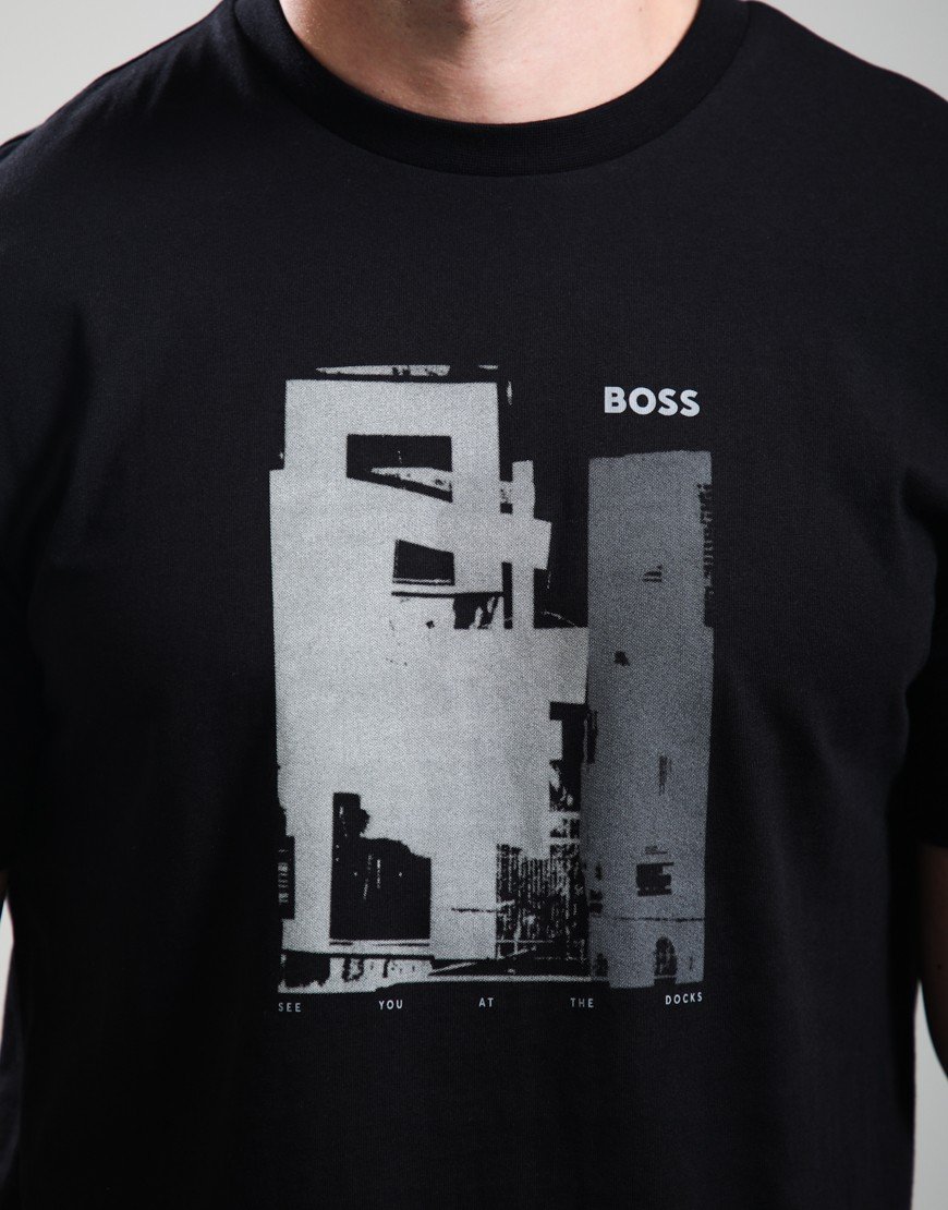 BOSS Te_Imprint T-Shirt Black