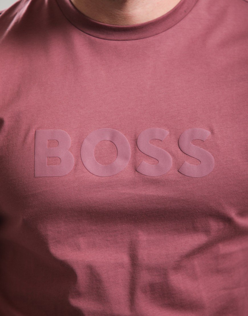 BOSS Te_Logo T-Shirt Medium Red