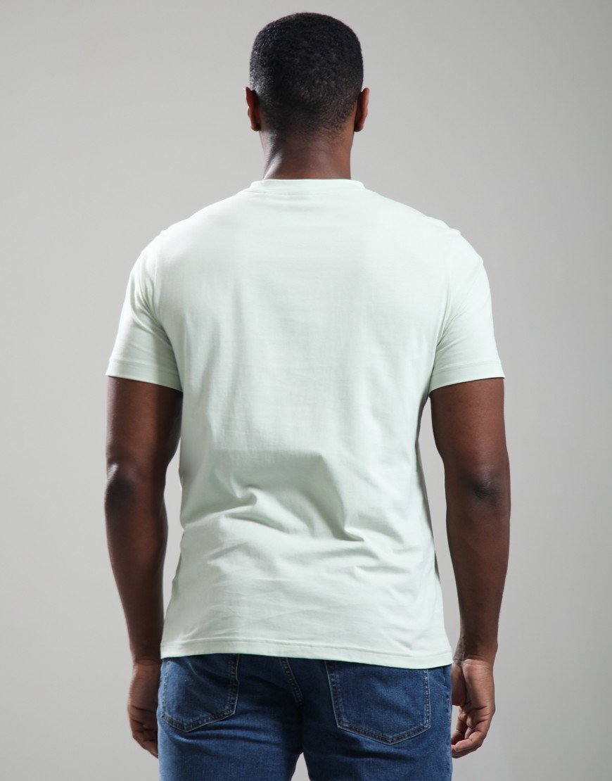 BOSS Te_Logo T-Shirt Open Green