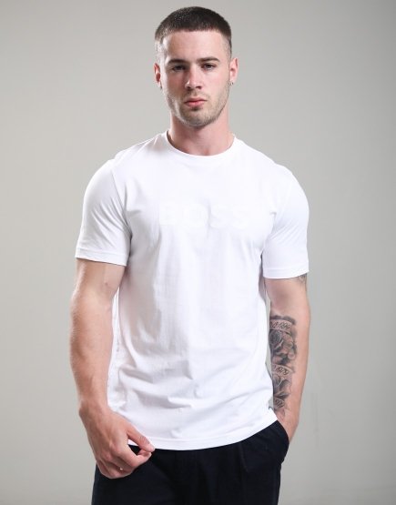BOSS Te_Logo T-Shirt White