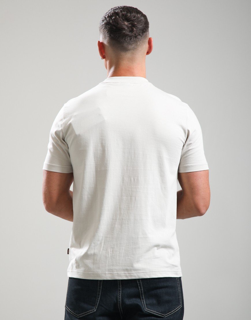 BOSS Te_LogoTape T-Shirt Light Beige