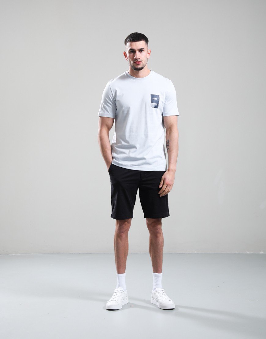 BOSS Te_Plain T-Shirt Light Pastel Grey