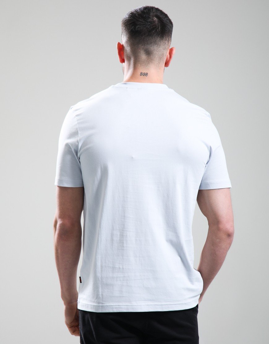 BOSS Te_Plain T-Shirt Light Pastel Grey