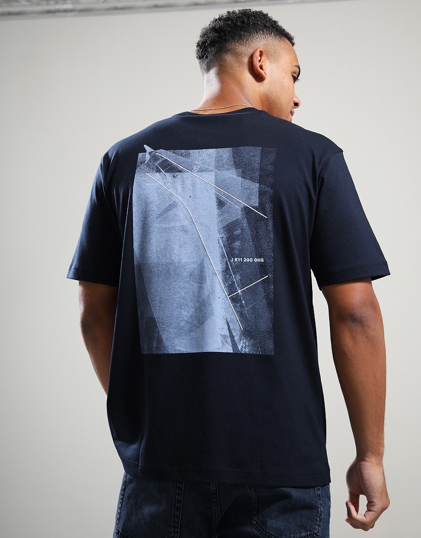 BOSS Te_Section T-Shirt Dark Blue