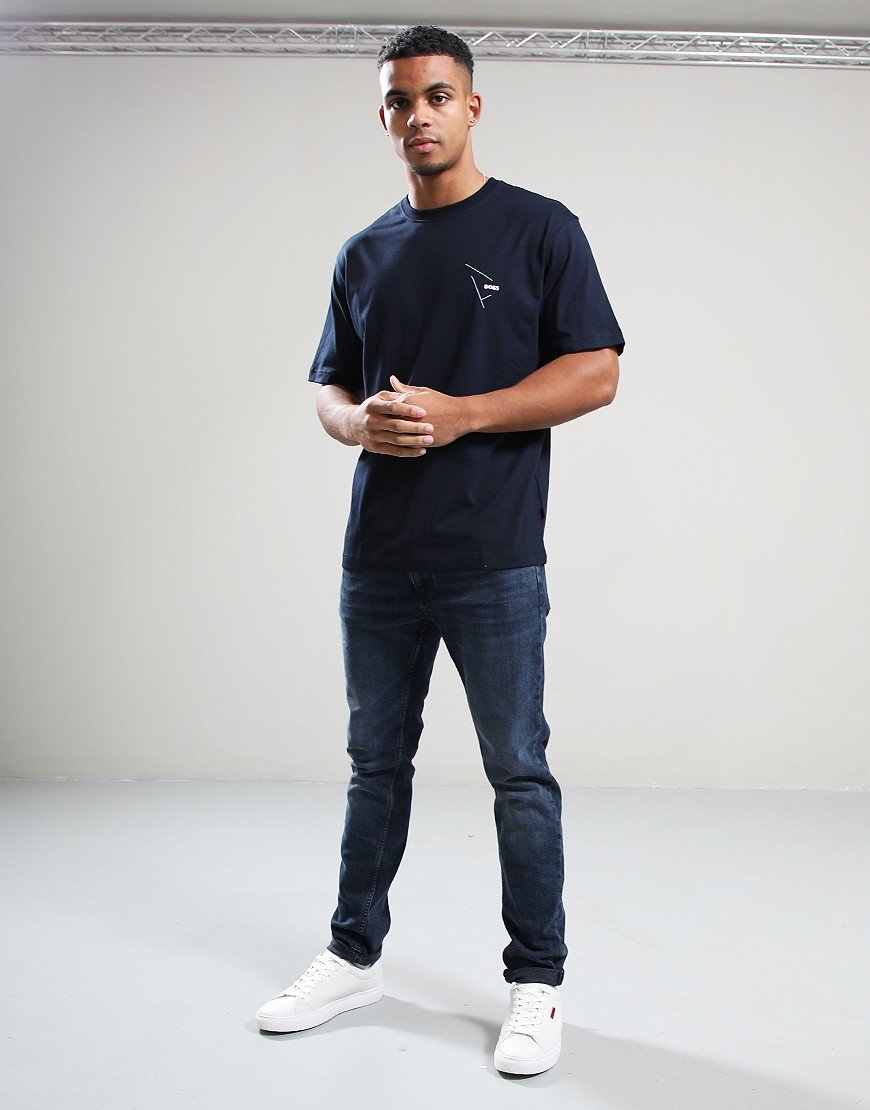 BOSS Te_Section T-Shirt Dark Blue