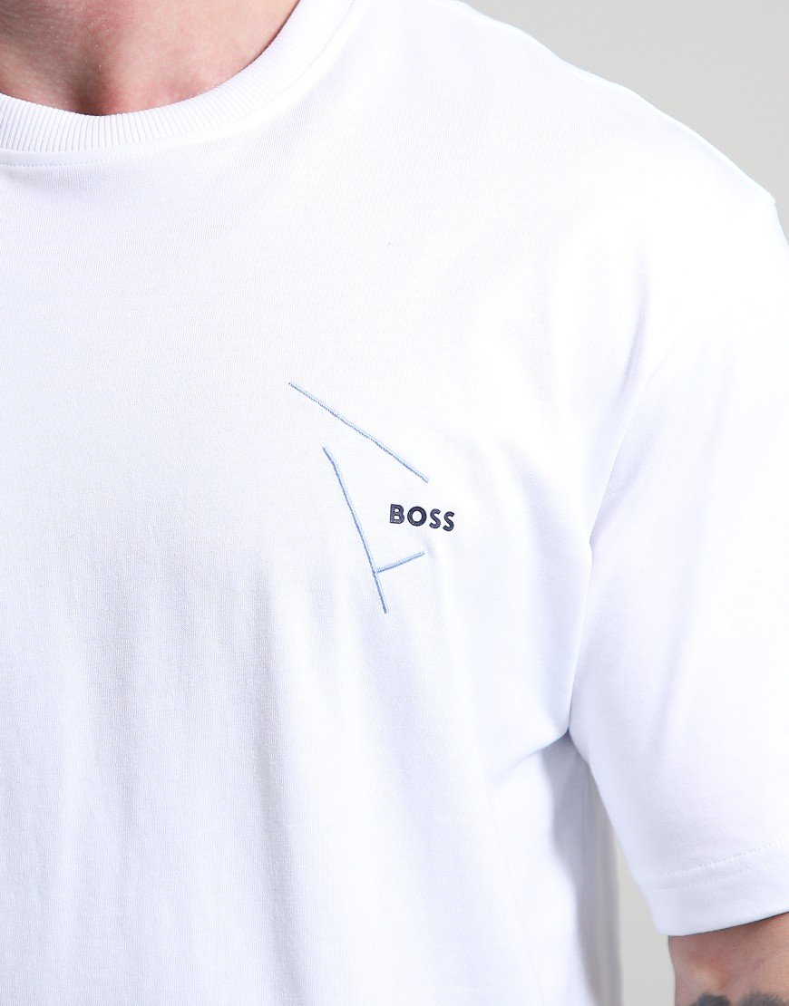 BOSS Te_Section T-Shirt White BOSS Te_Section T-Shirt White