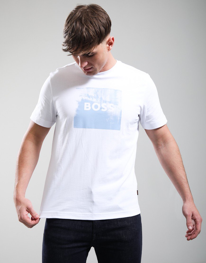 BOSS Te_Wheel T-Shirt White
