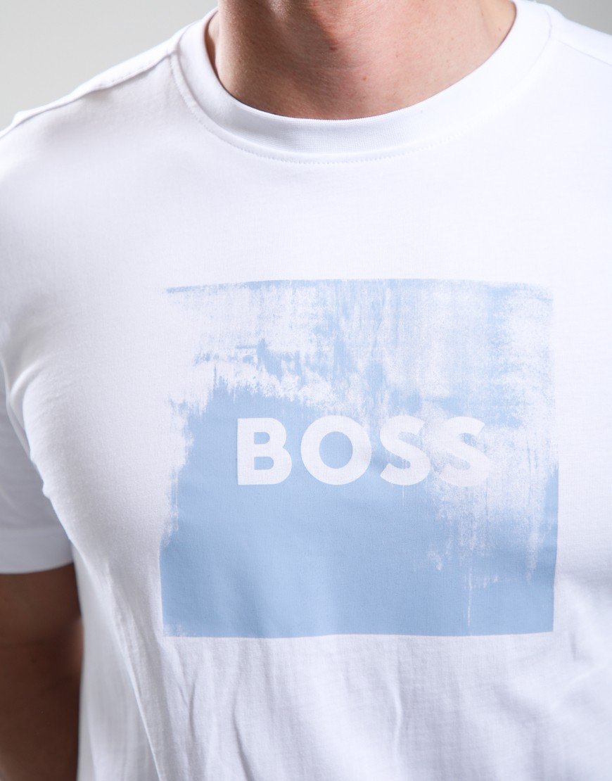 BOSS Te_Wheel T-Shirt White