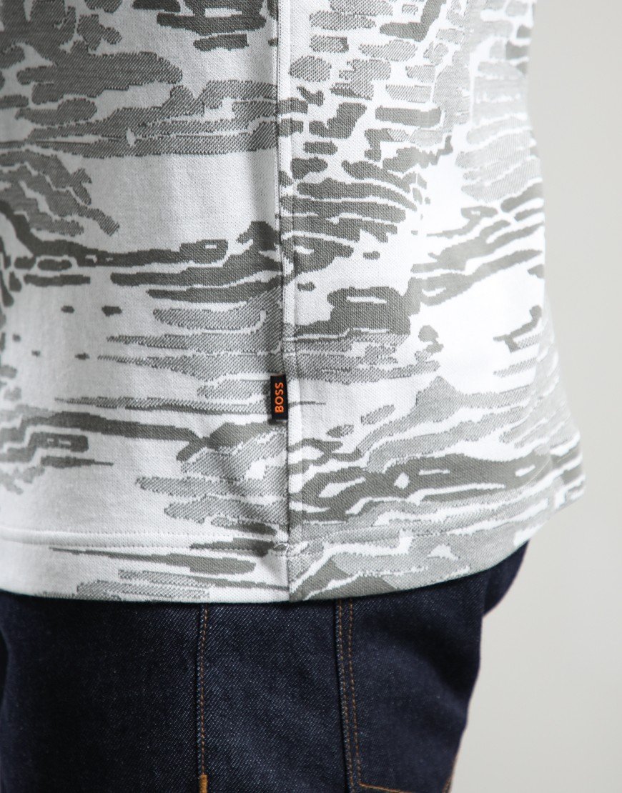 BOSS Te_wildnature T-Shirt Natural