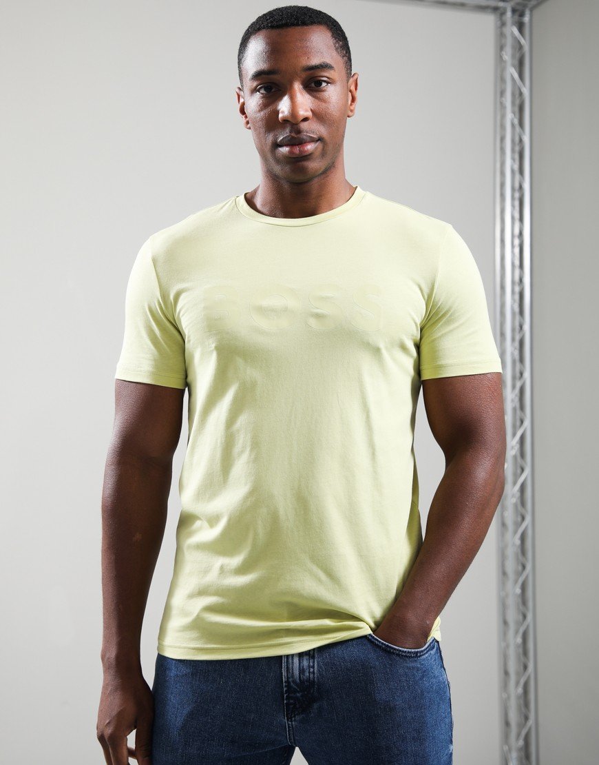 BOSS Thinking1 T-Shirt Medium Beige