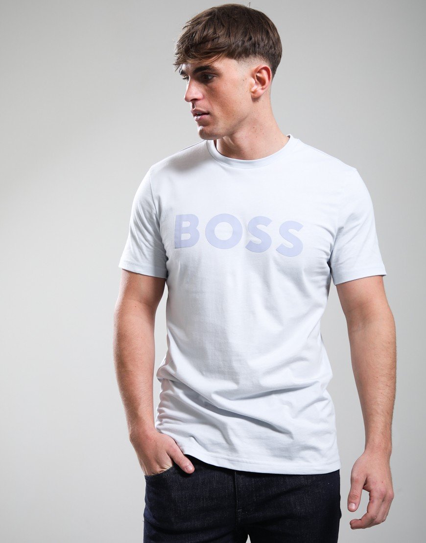 BOSS Thinking1 T-Shirt Light Pastel Grey