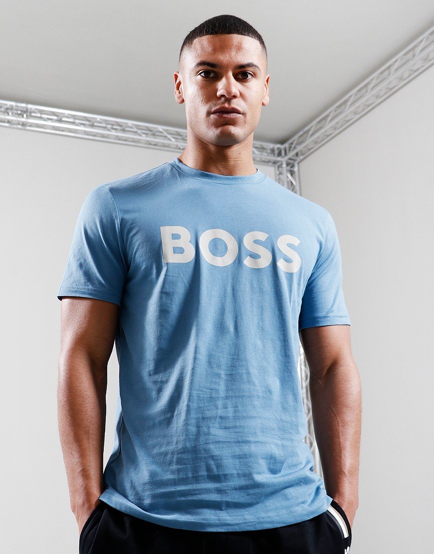 BOSS Thinking 1 T-Shirt Open Blue