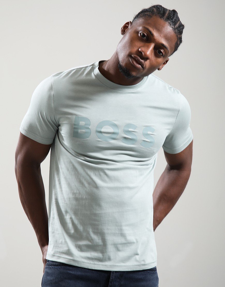 BOSS Thinking 1 T-Shirt Open Green