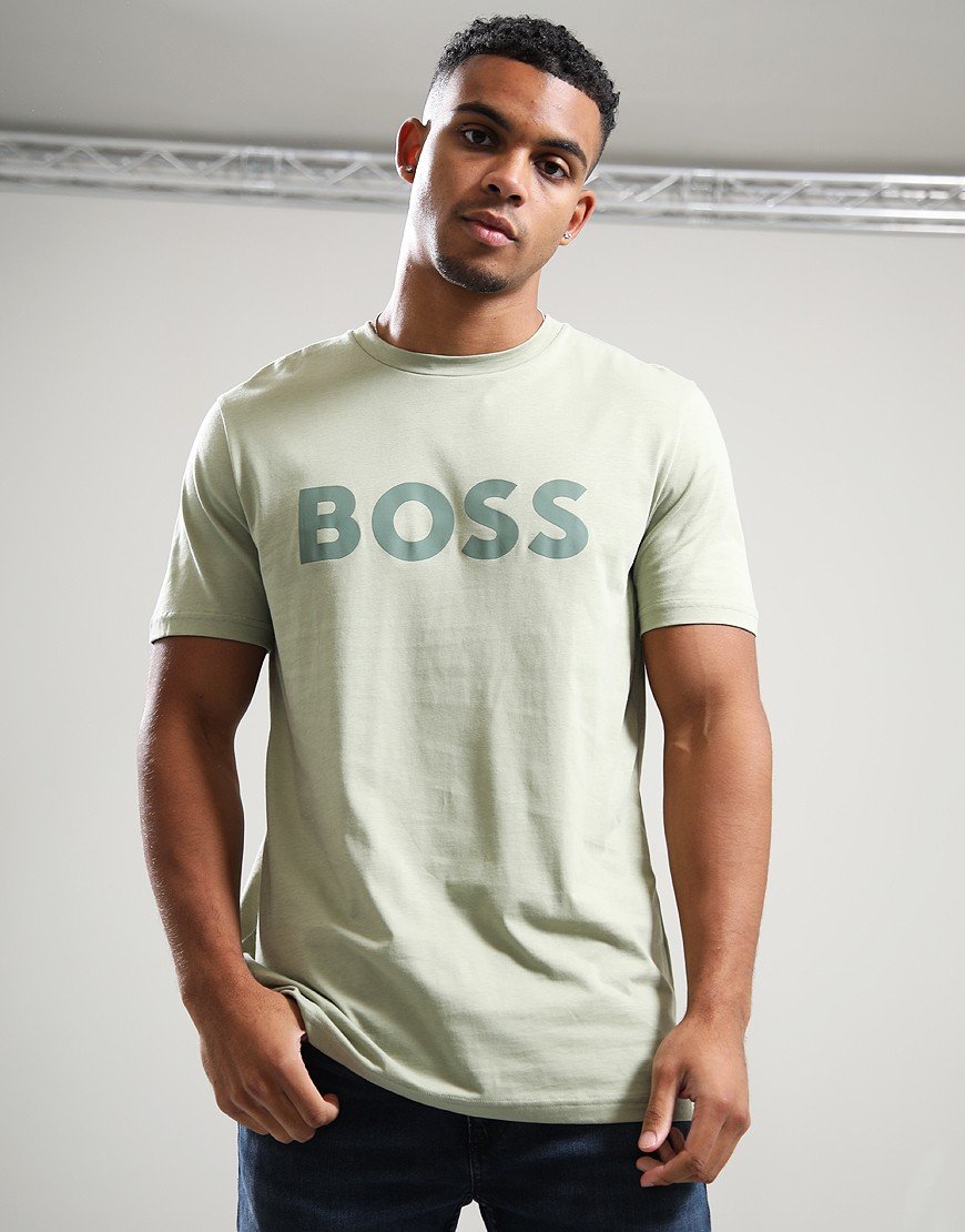 BOSS Thinking 1 T-Shirt Open Green 370