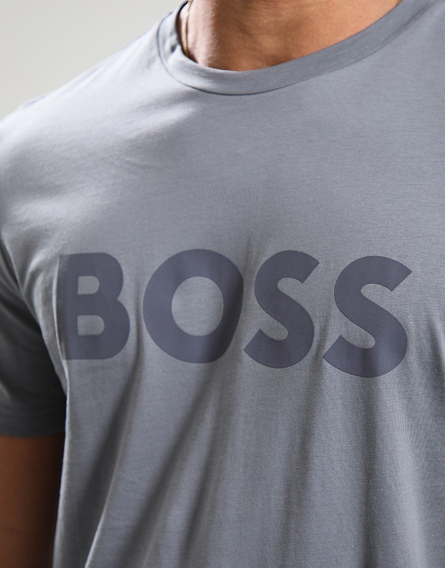 BOSS Thinking 1 T-Shirt Open Grey