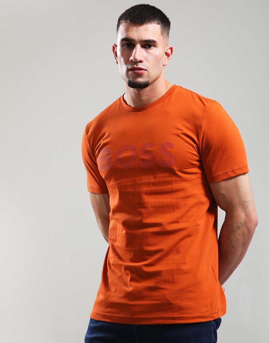 BOSS Thinking 1 T-Shirt Open Orange 842